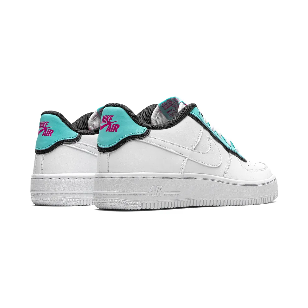 Nike Air Force 1 LV8 1 DBL GS “Double Layer – Aqua Black” (BV1084-100)