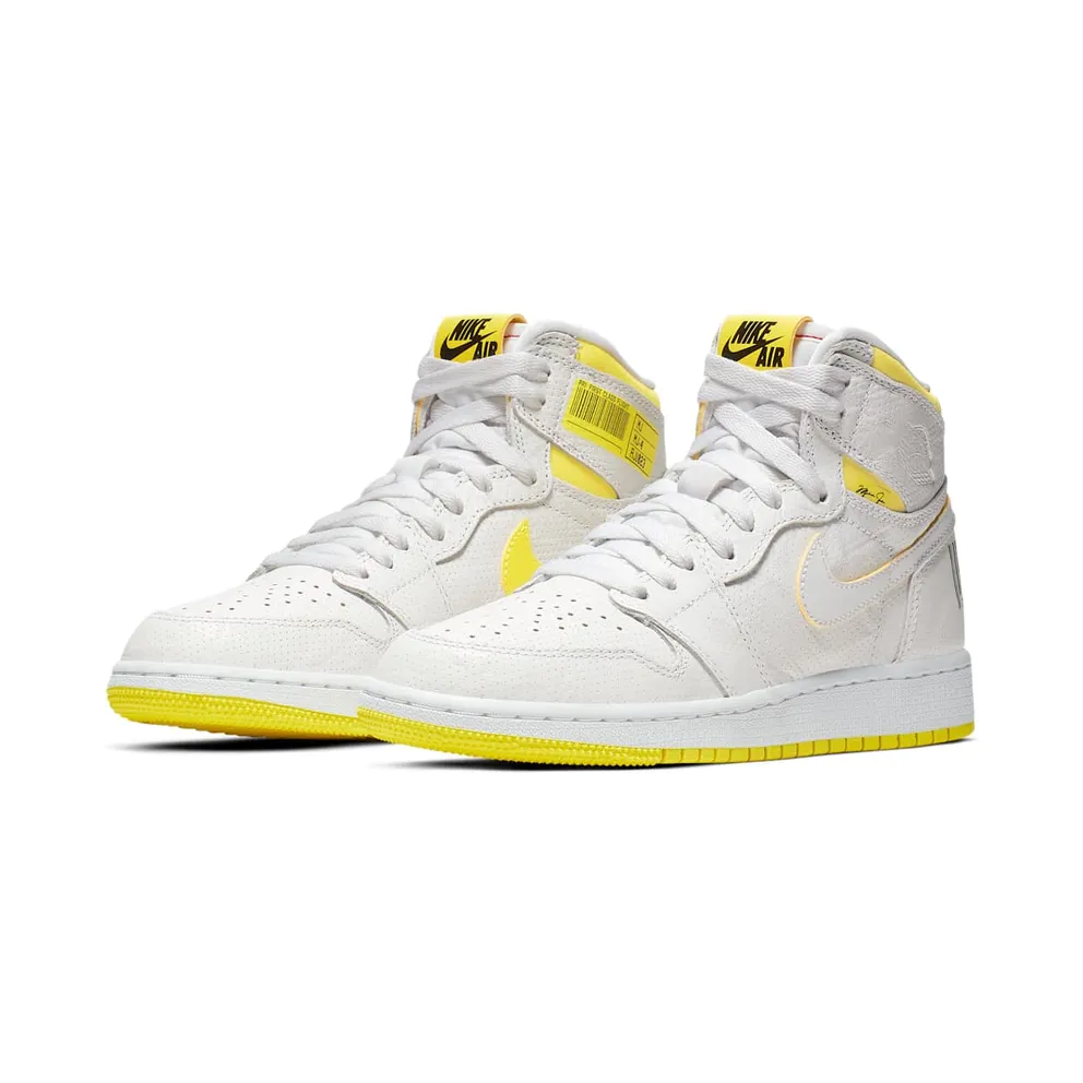 Air Jordan Nike AJ I 1 Retro High OG ‘First Class Flight’ (GS) (2019) (575441-170)