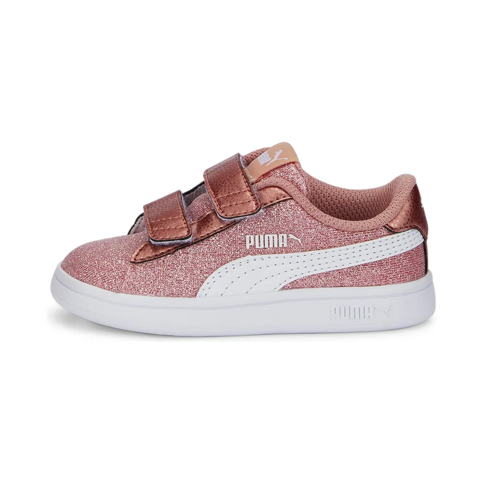 Puma Smash v2 Glitz Glam Pink/White/Gold (36738029)