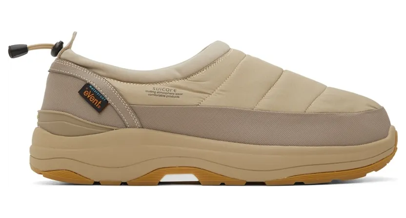 Suicoke Beige PEPPER-Evab Sneakers (OG-235evab/PEPPER-evab)