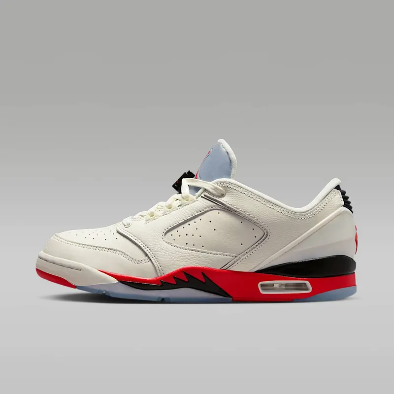 Jordan Sixty Plus Low “Sail / Black / Reflect Silver / Fire Red” (IH2047-100)