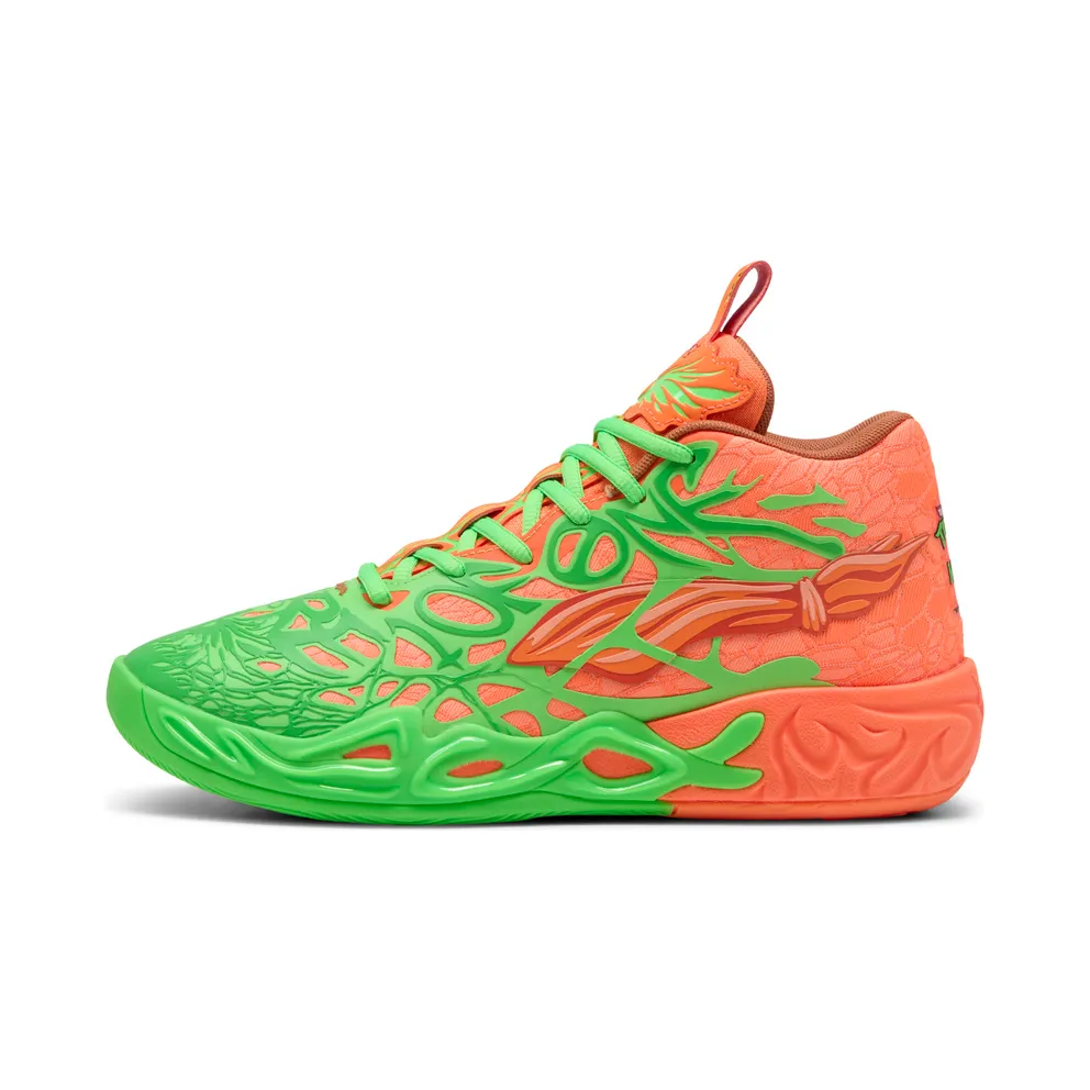 Puma HOOPS x TMNT MB.04 LM “Fluro Green Pes / Puma Green / Bright Aqua / Orange Glow” (311307_01)