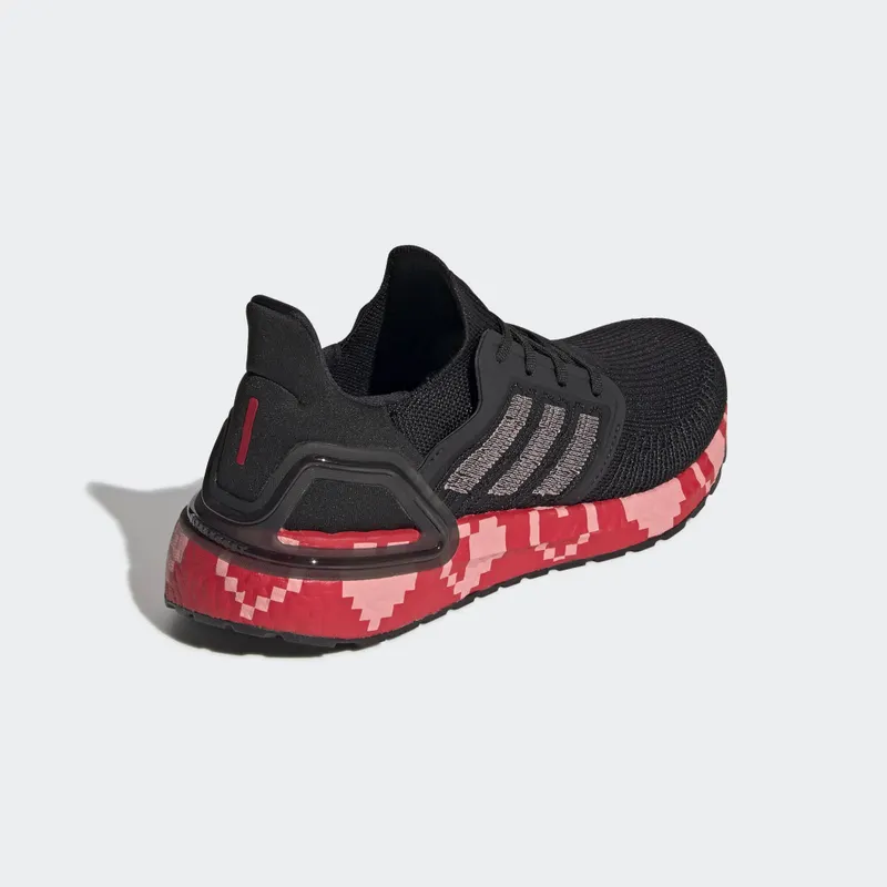 adidas Ultra Boost 20 Valentines Day (W) (2020) Core Black/Glory Pink/Light Scarlet (EG0761)