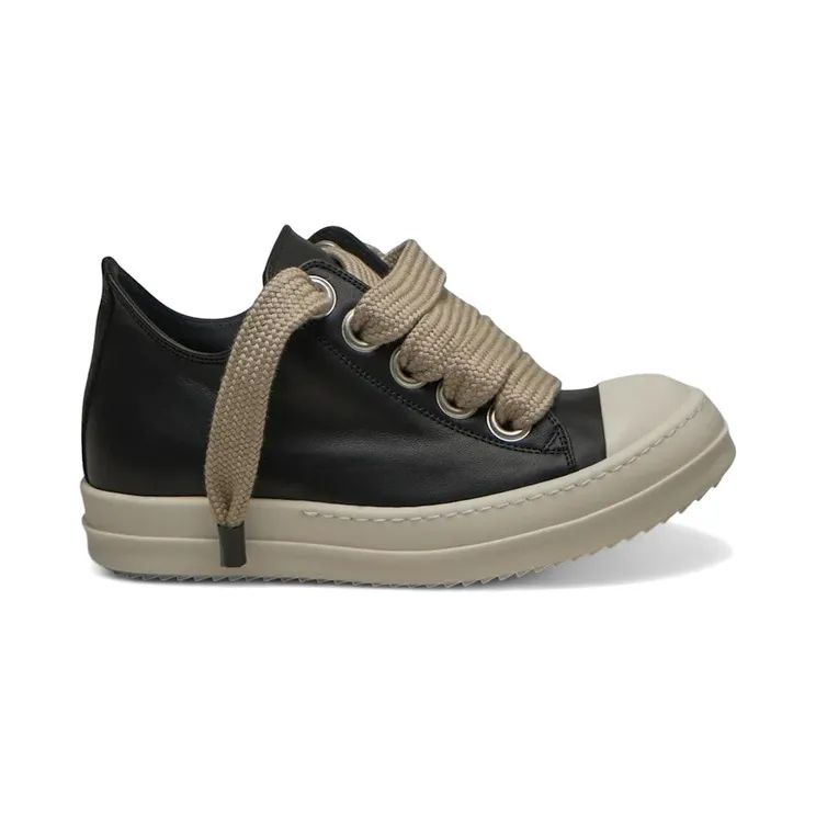 Rick Owens Concordians Jumbo Laced Low Black Milk (RP02E4883 LCOW2 911)