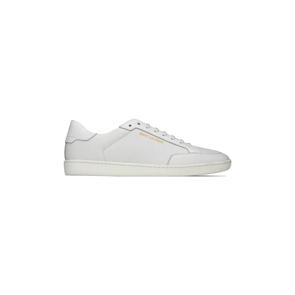 Saint Laurent Court Classic SL/10 Perforated White (6032231JZ109030)