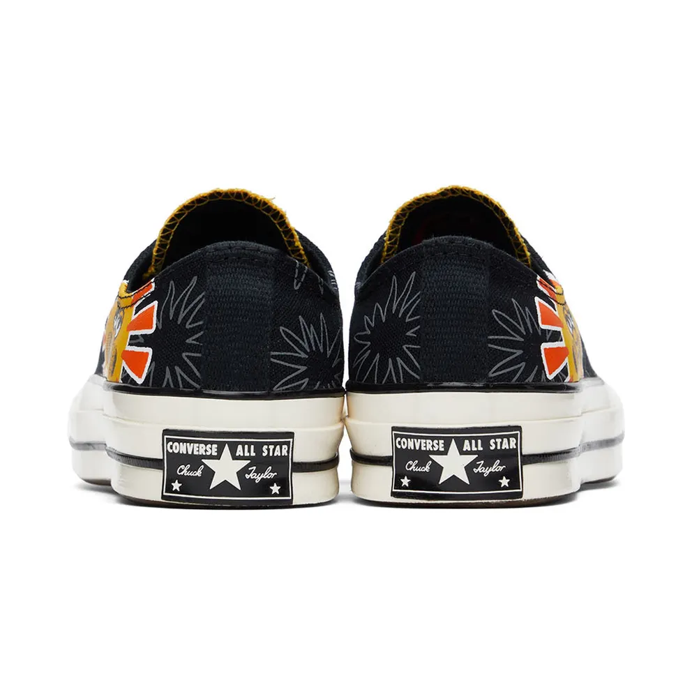 Converse Chuck 70 Zonnige Flowers Black/amarillo/bold Mandarin (172825C)