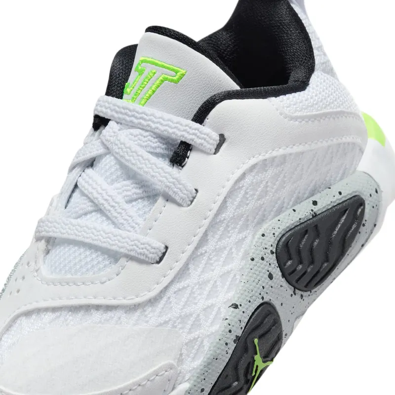 Jordan Tatum 2 White Black Wolf Grey Electric Green (FJ6461-100)
