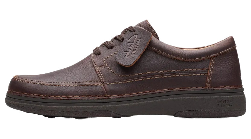 Clarks Nature 5 Lo “Dark Brown Leather” (26168614)