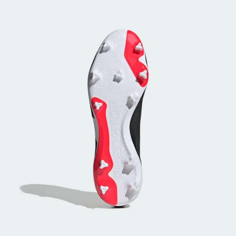 adidas Predator 24 League FG Core Black Cloud White Solar Red (IG7772)