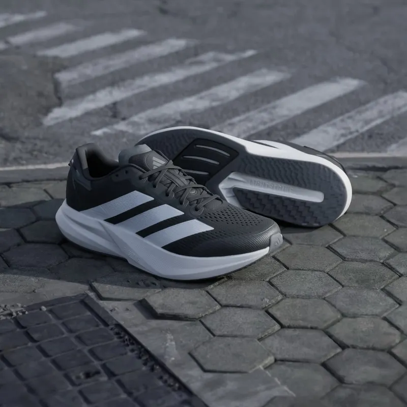 Adidas Duramo Speed 2 Running Shoes Core Black / Cloud White / Grey Five (IH8201)