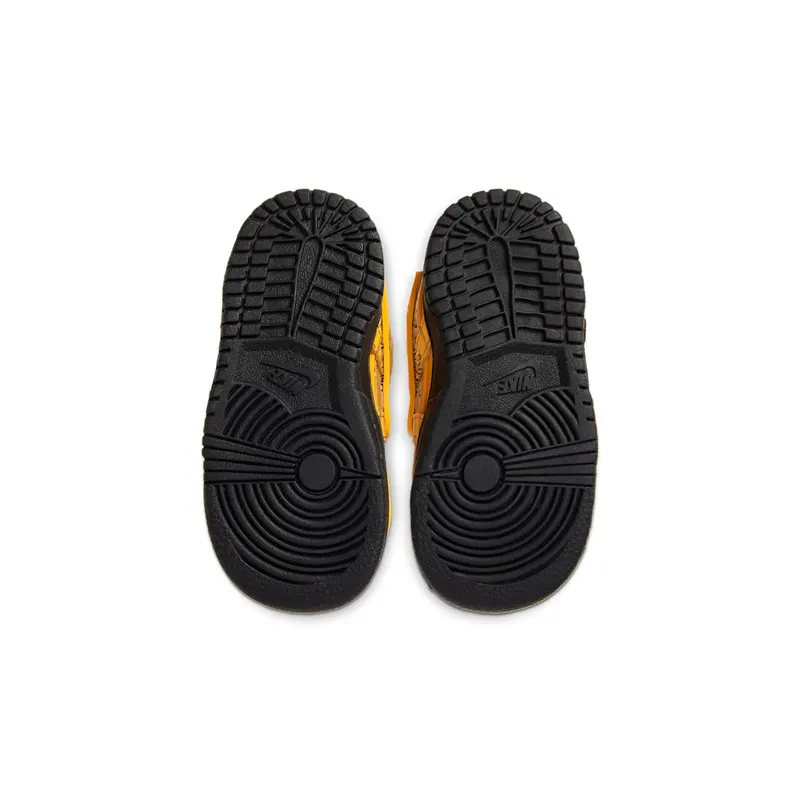 Nike Air Rubber Dunk Off-White University Gold (TD) University Gold/University Gold-Black (CW7444-700)