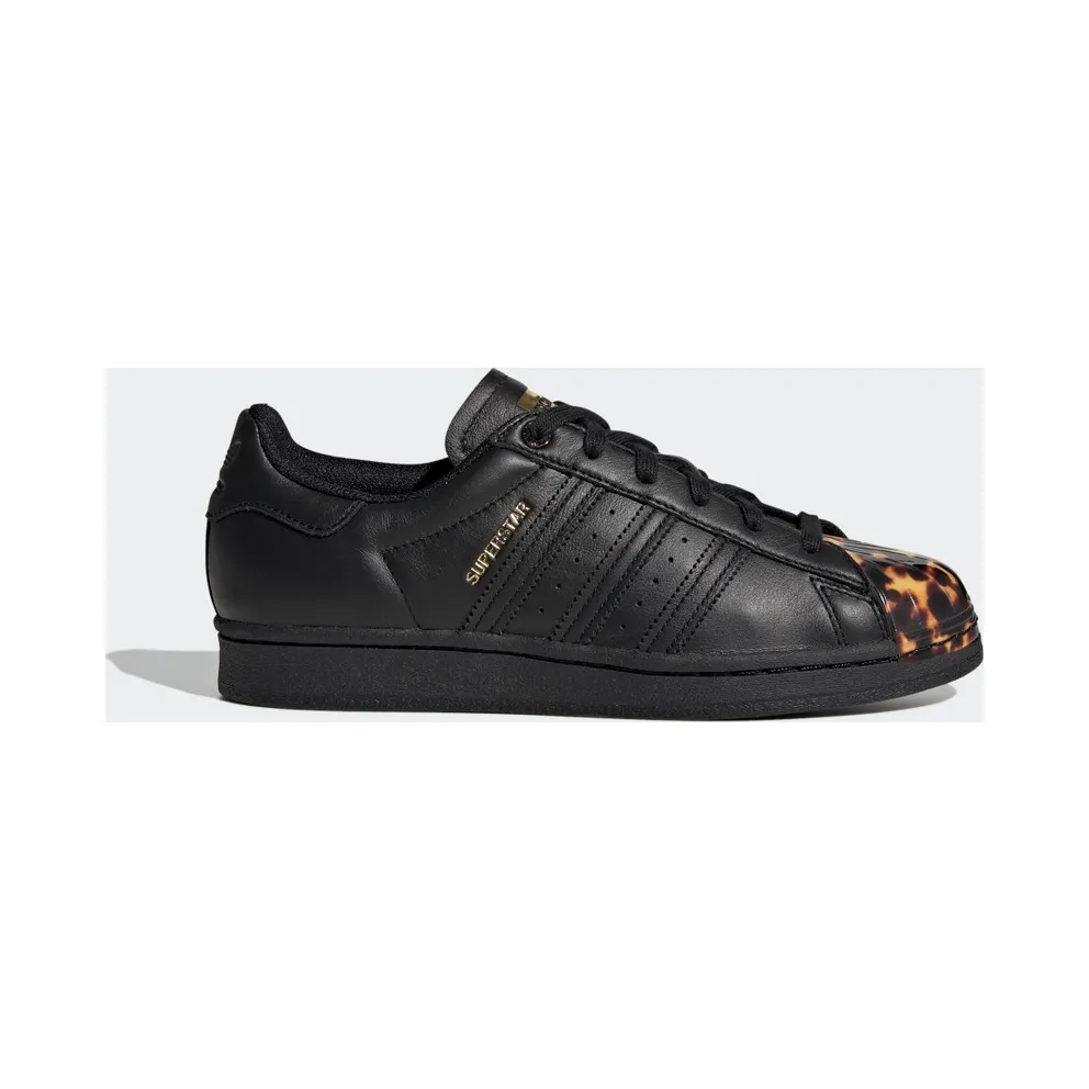adidas Superstar Schuh Core Black / Clear Sky / Gold Metallic (GY1031)