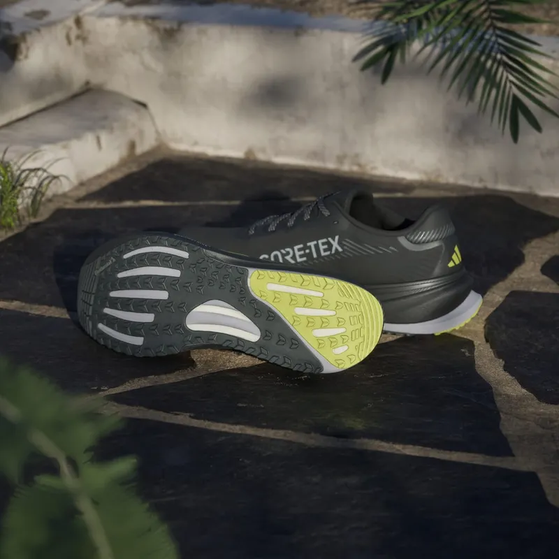 Adidas Supernova Rise GTX Running Shoes Core Black / Preloved Lime / Carbon (JR9598)