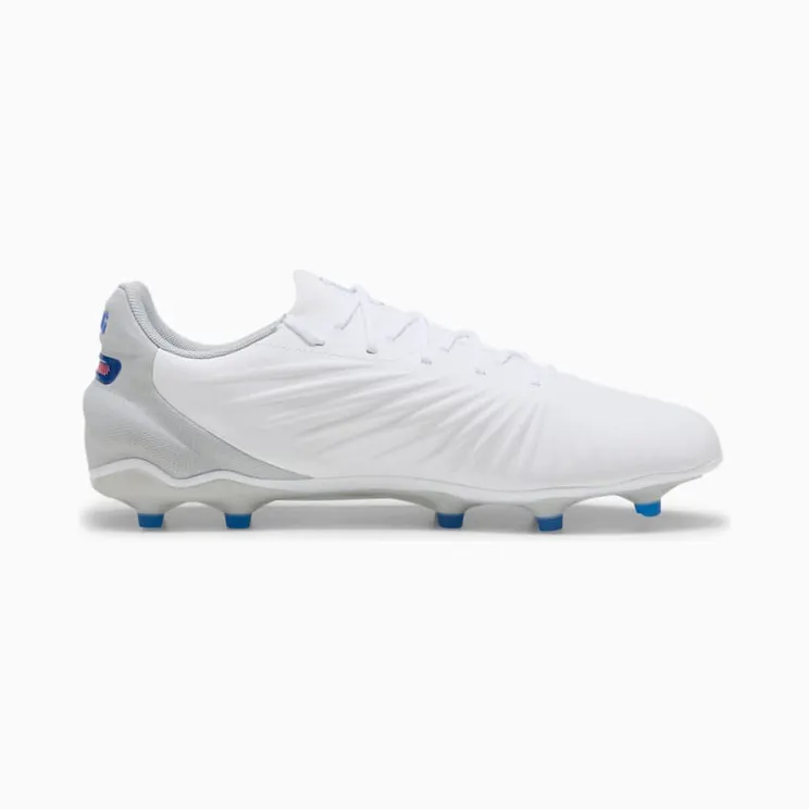Puma King Match FG/AG White Bluemazing Flat Light Grey Sunset Glow (107863-02)