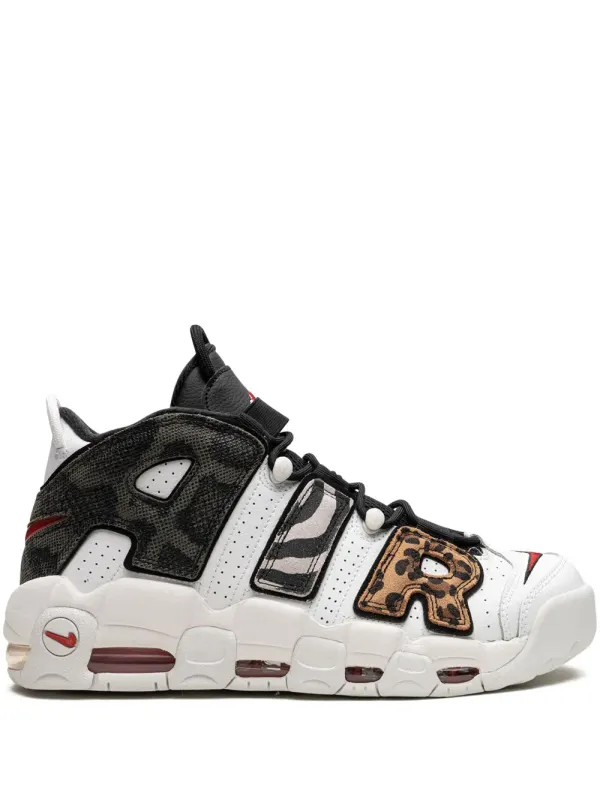 Nike Air More Uptempo Animal Instinct sneakers – White (DZ4838)