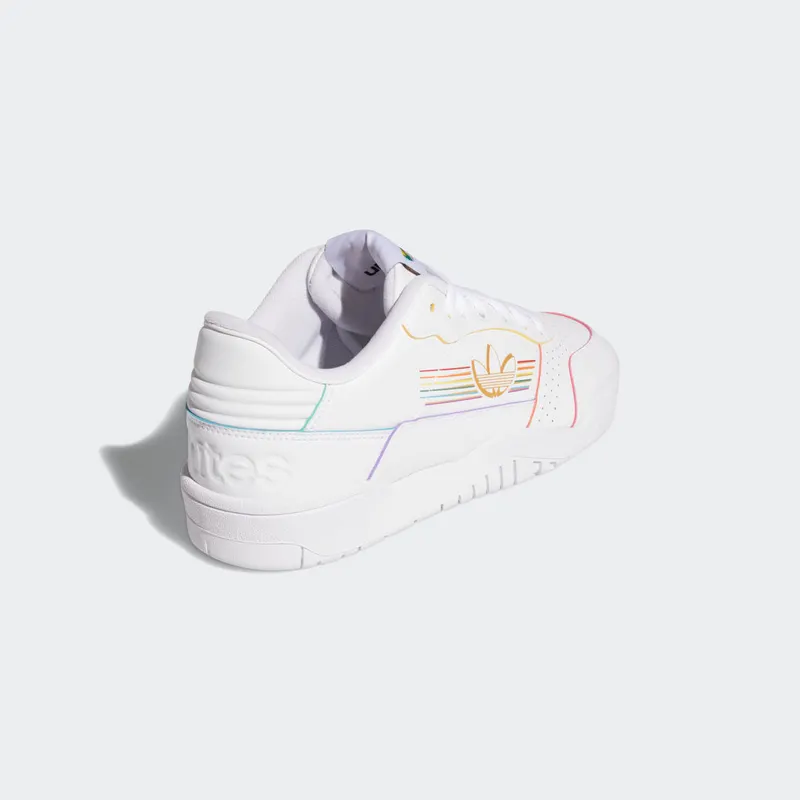 adidas Carerra Low Pride 2020 (W) Footwear White/Footwear White/Bright Cyan (FY9019)