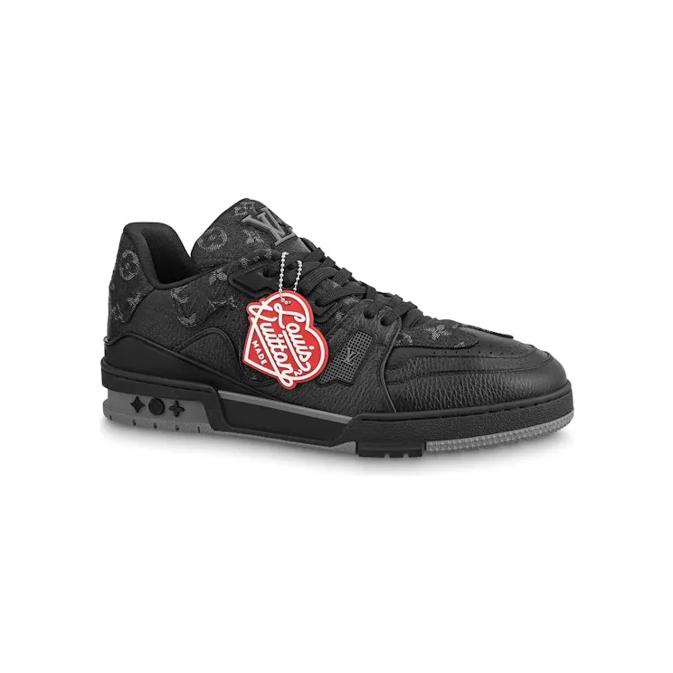 Louis Vuitton LV Trainer x Nigo Black Denim (1A9IPX)