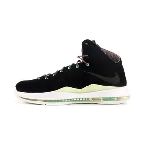 Nike LeBron 10 EXT QS Black Suede (607078-001)