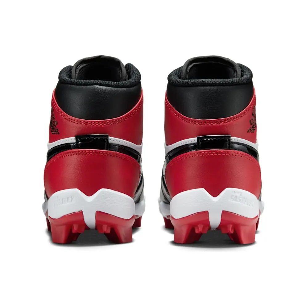 Jordan 1 Mid Cleat Patent Bred Toe (HF6883-601)