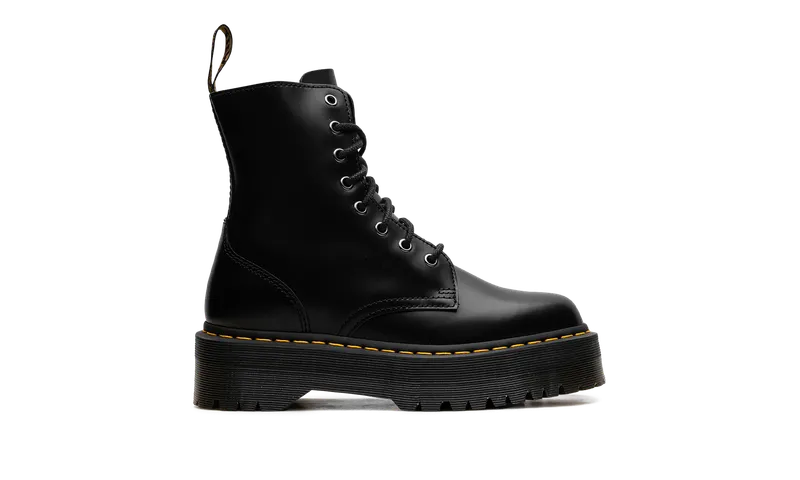 Dr Martens Jadon Boot Smooth Leather Platforms “Black” (15265001)