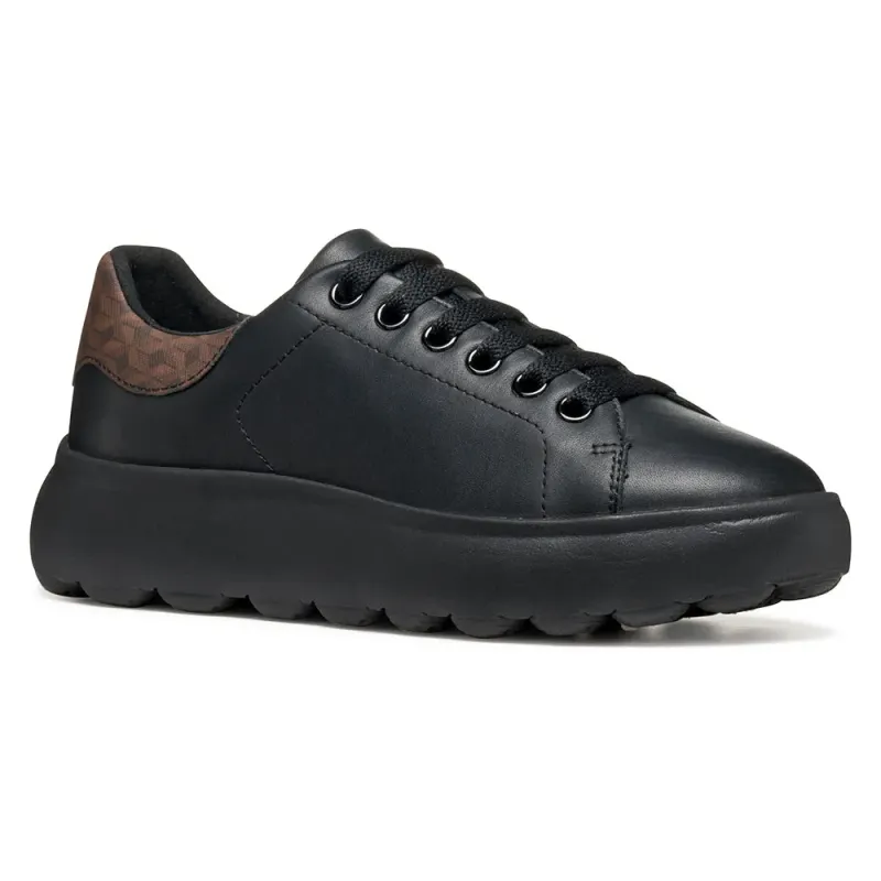 Geox sneaker Black / Dark Brown (D45TCD08504-C9229)