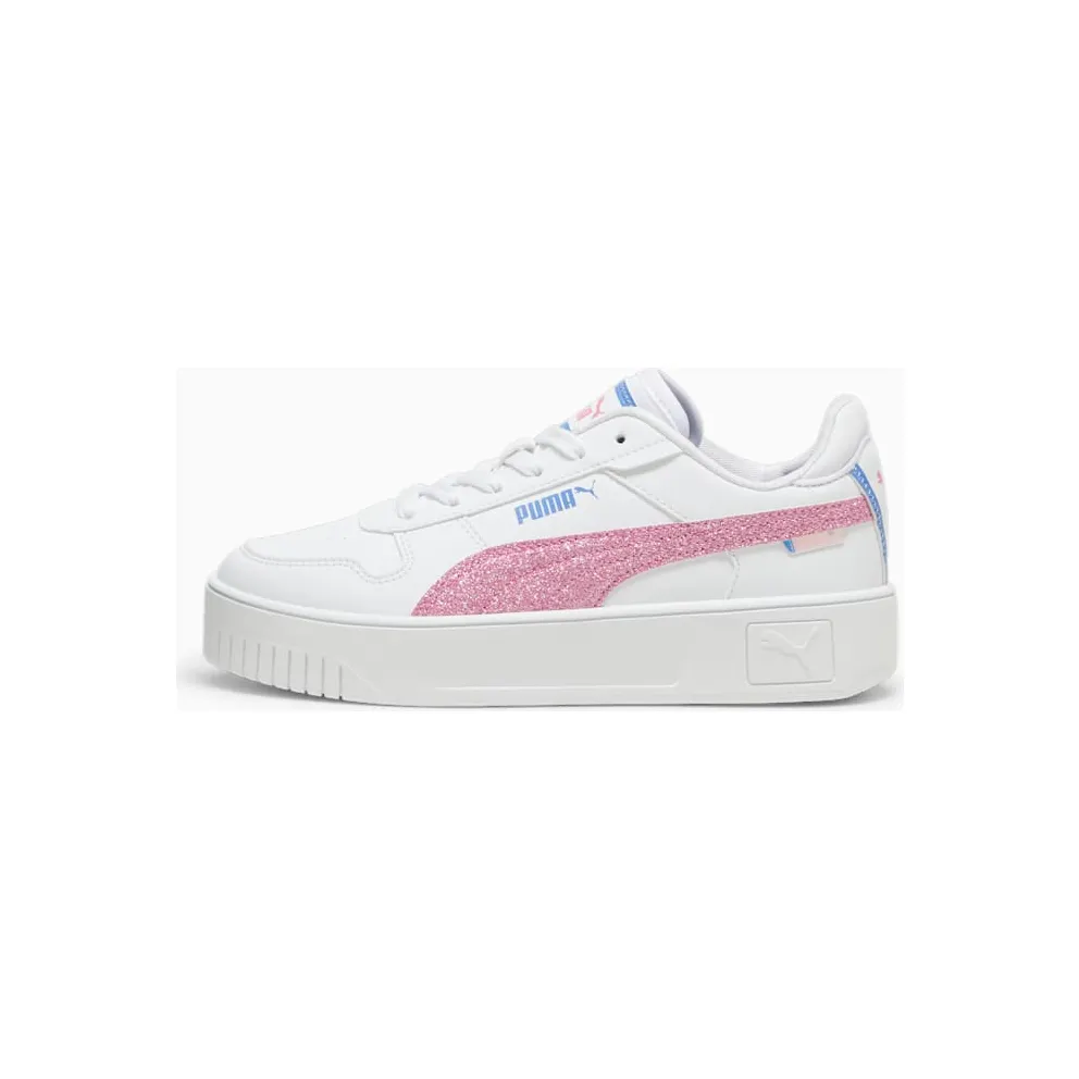 Puma Carina Street Deep Dive White Fast Pink Blue Skies (395455-01)