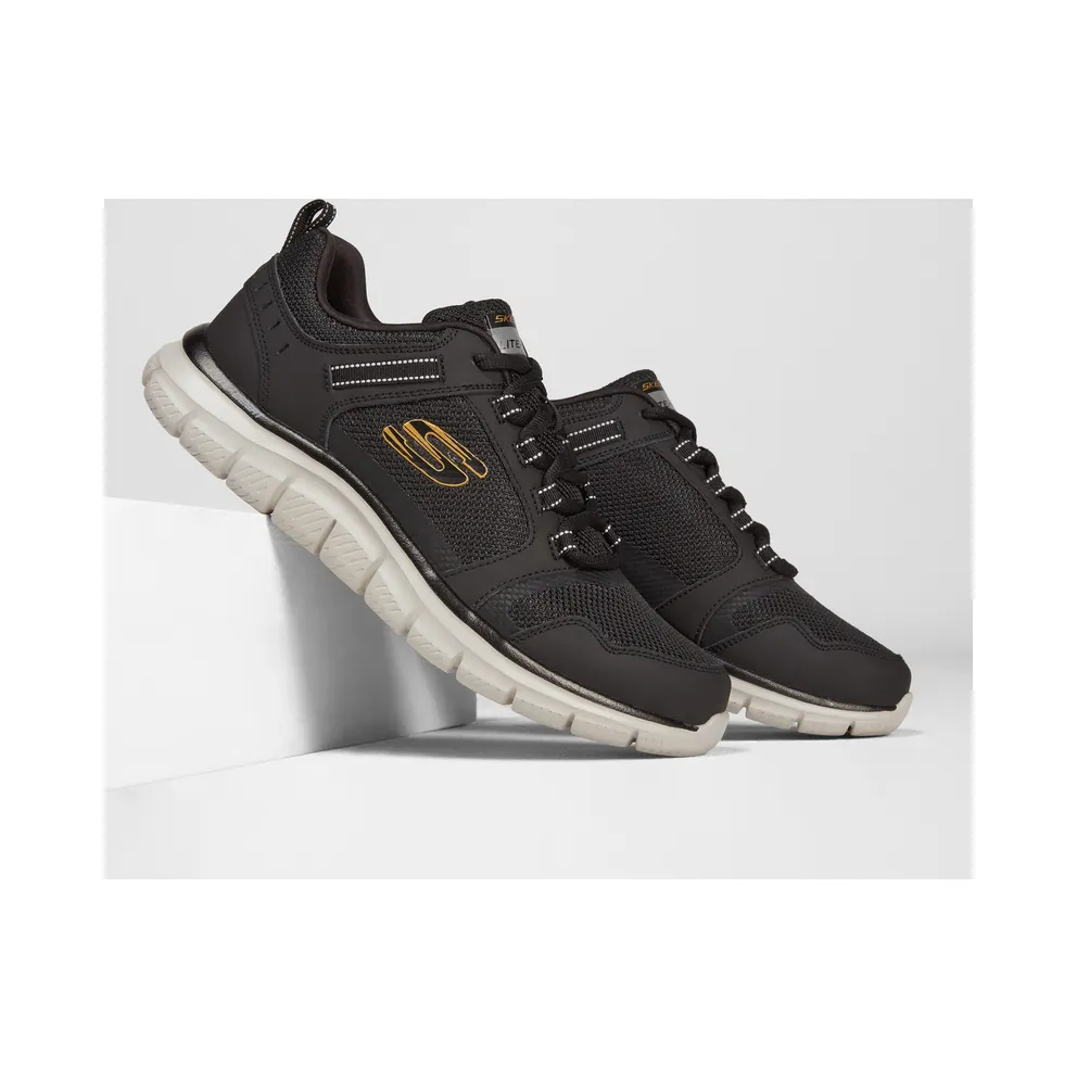 Skechers Track – Knockhill – Black / Gold (232001 BKGD)