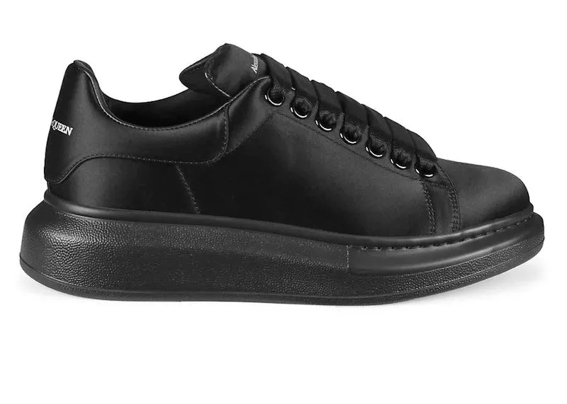 Alexander McQueen Oversized Satin Triple Black (685667 W4ACZ 1000)