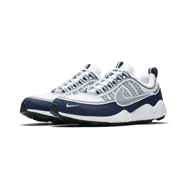 Nike Air Zoom Spiridon “White / Light Midnight / Silver” (849776-103)