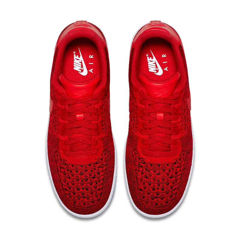 Nike Air Force 1 Ultra Flyknit Low University Red University Red/White (817419-600)