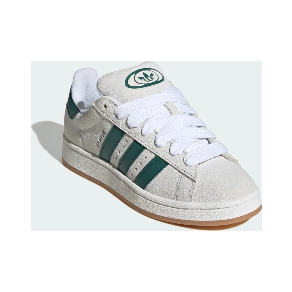 Adidas Campus 00s Crystal White / Core White / Collegiate Green (JQ7784)