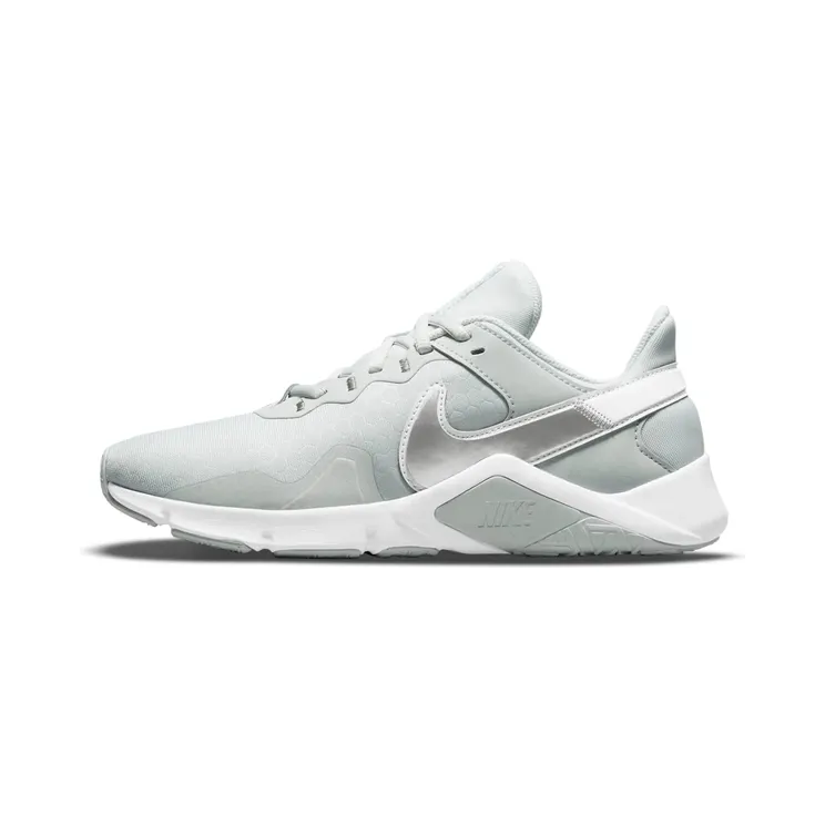 Nike Legend Essential 2 “Photon Dust / White / Grey Fog / Metallic Silver” (CQ9545-012)