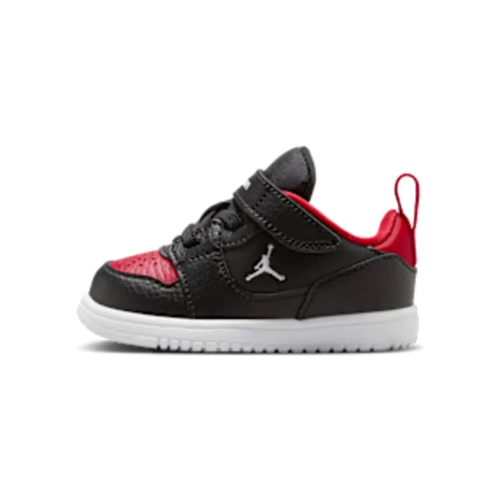 Nike Jordan Court Connect Low “Black / Gym Red / White” (IQ6047-003)
