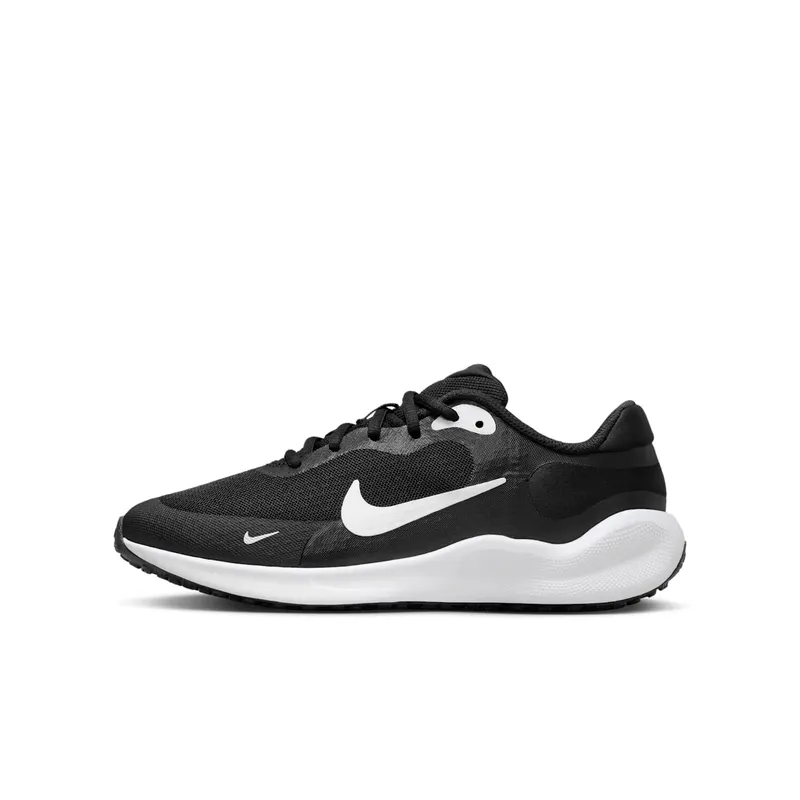 Nike Revolution 7 GS “Black / White / White” (FB7689-003)