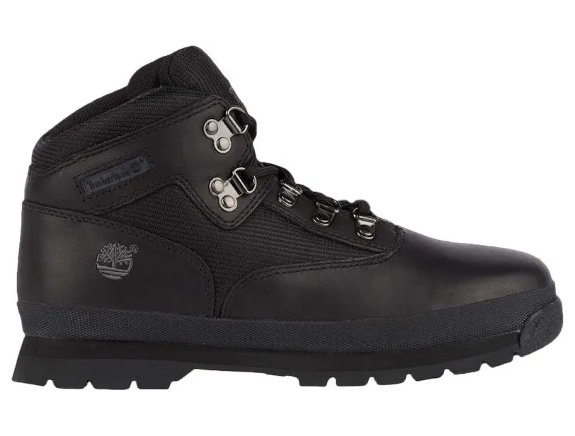 Timberland Euro Hiker Mid Lace Up Boot Black (TB096948-001)