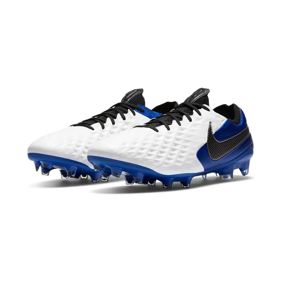 Nike Tiempo Legend 8 Elite FG White Hyper Royal (AT5293-104)