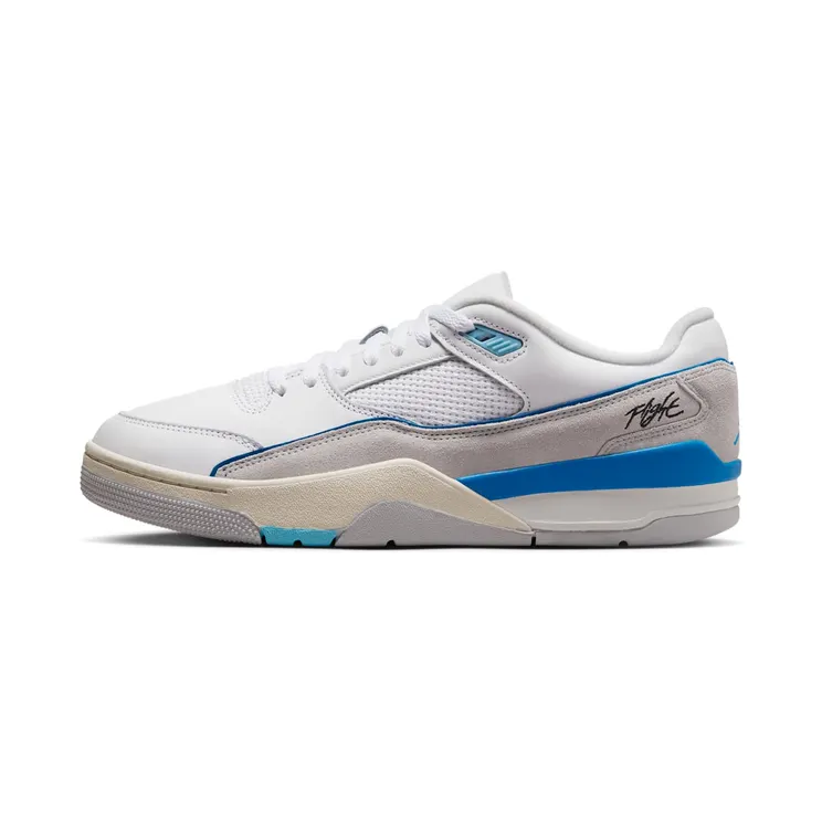 Jordan Flight Court “White / Pure Platinum / Sail / Photo Blue” (HF3255-104)