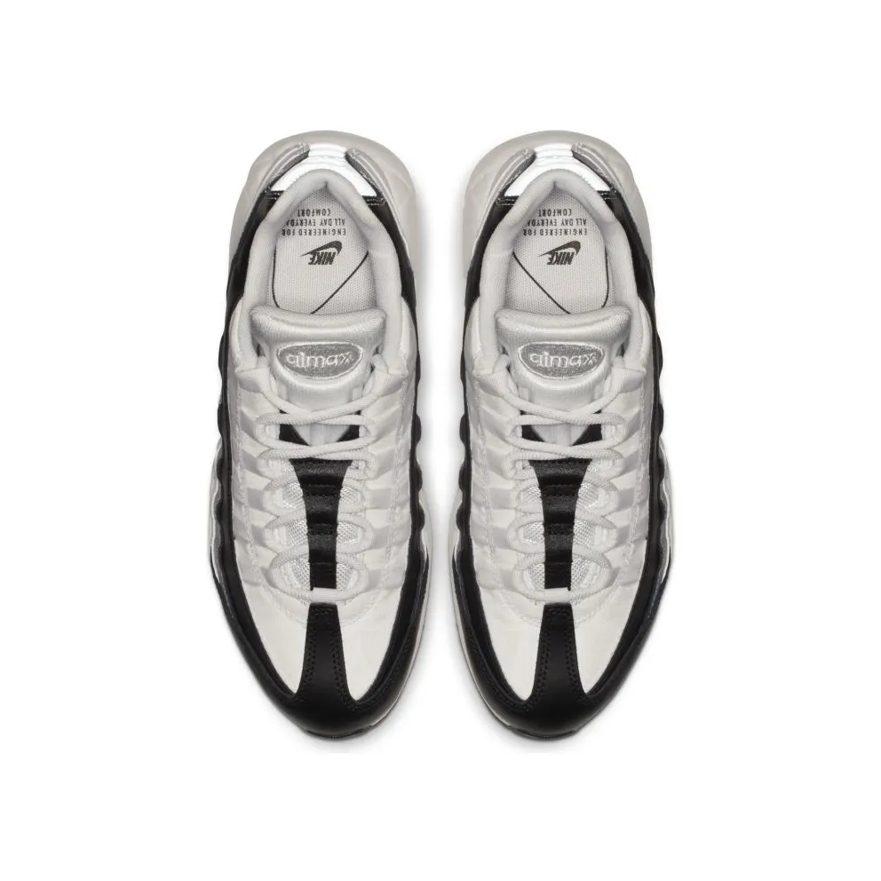 Nike Air Max 95 Black Platinum Tint Gunsmoke (W) Black/Platinum Tint-Summit White-Gunsmoke (307960-021)