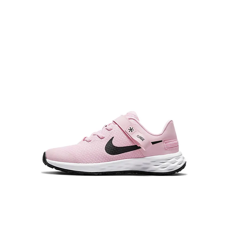 Nike Revolution 6 FlyEase Younger Kids’ Pink 50% Sustainable Materials (DD1114-608)