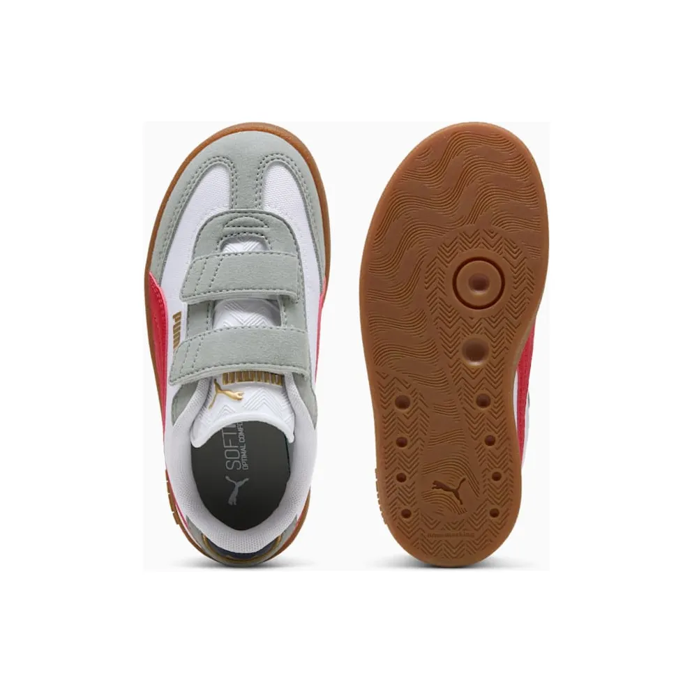 Puma Club II White / For All Time Red / Cool Mid Gray (402309-03)