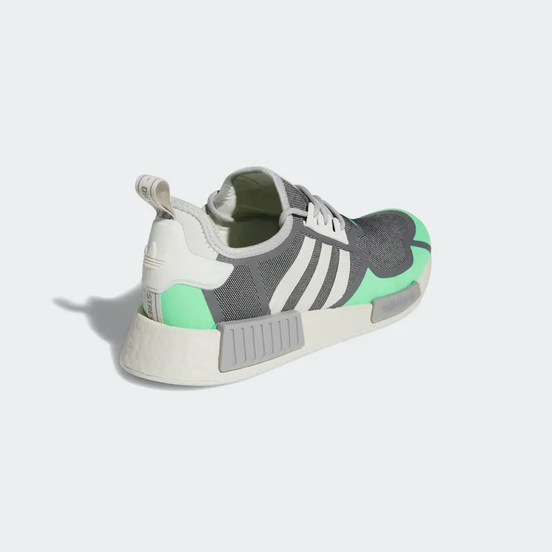 Adidas NMD_R1 Crystal White / Grey Three / Screaming Green (GZ9275)