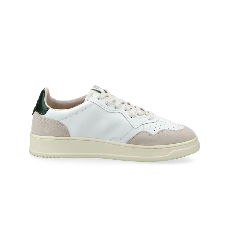 Autry Medalist Low W (leat / suede / white / mountain) – AULWLS56