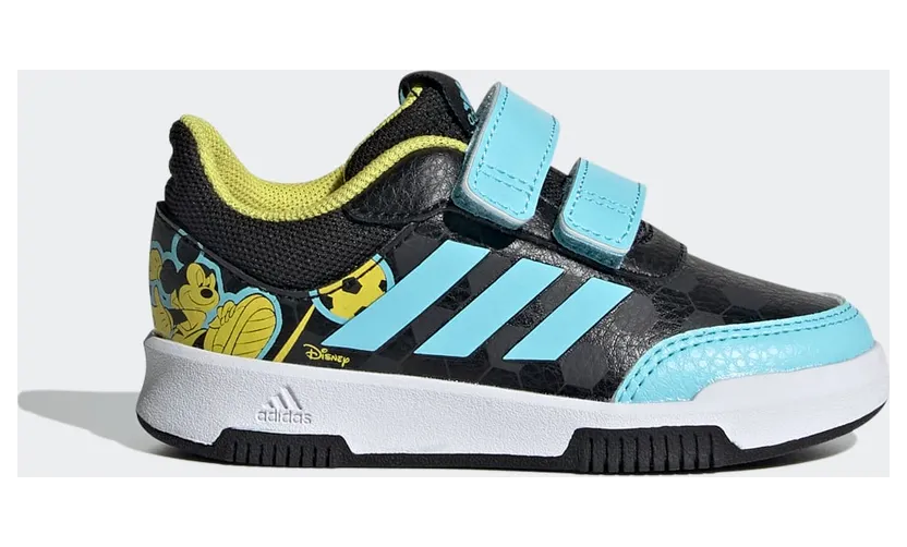 adidas x Disney Tensaur Sport Micky Hook-and-Loop Schuh Core Black / Bliss Blue / Cloud White (GZ1712)