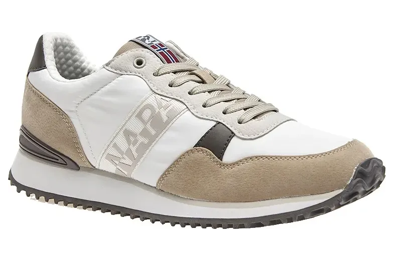 Napapijri – Donkerblauwe Suède Leren Sneakers – Heren – Schoenen – Veelkleurig (NP0A4HL503D-Multi)