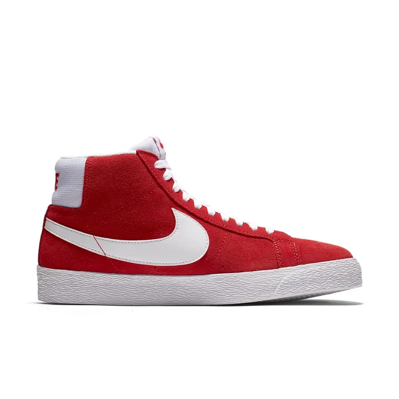 Nike SB Blazer Mid Red Suede (2017) University Red/White (864349-611)