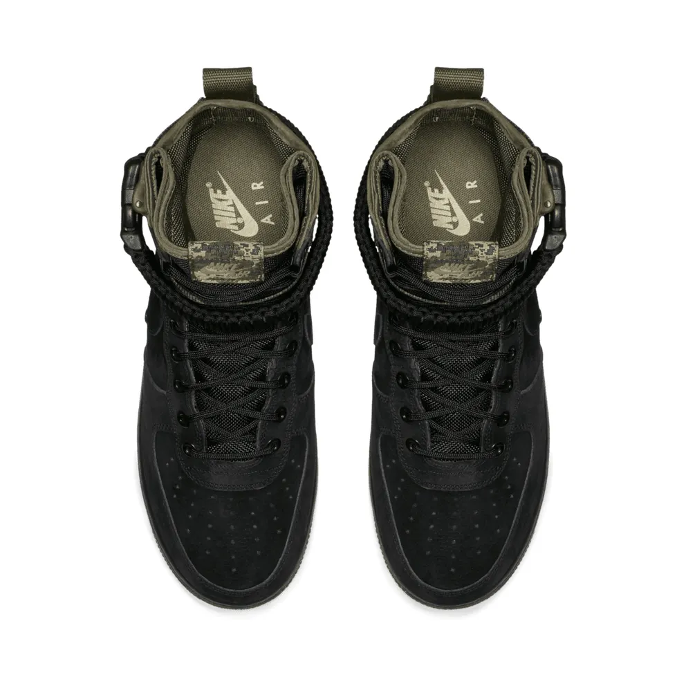 Nike SF Air Force 1 High Camo Black/Medium Olive-Neutral Olive-Black (864024-004)