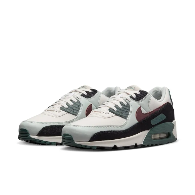 Nike Air Max 90 “Burgundy Crush Vintage Green” (FV6059-001)
