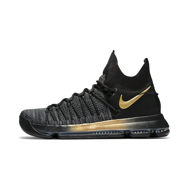 Nike KD 9 Elite Flip the Switch “Black / Blue Fury / Tour Yellow” (878637-007)