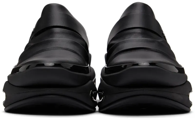 Balmain Black B-Bold Mule Sneakers (XN1VL686LDRL)