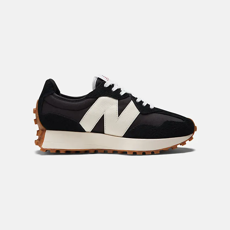 New Balance 327 “Black White Gum” (WS327BL)
